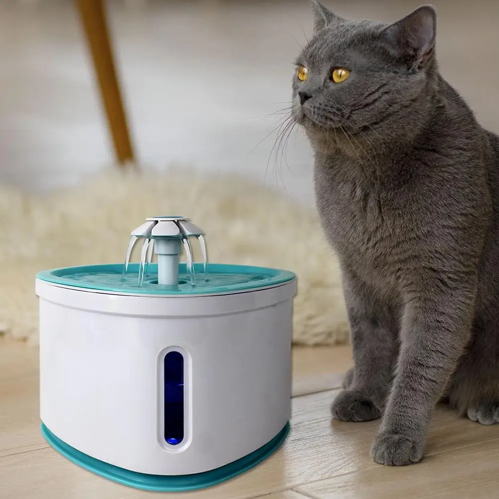 Автоматический диспенсер для воды в форме сердца домашних животных фонтаны