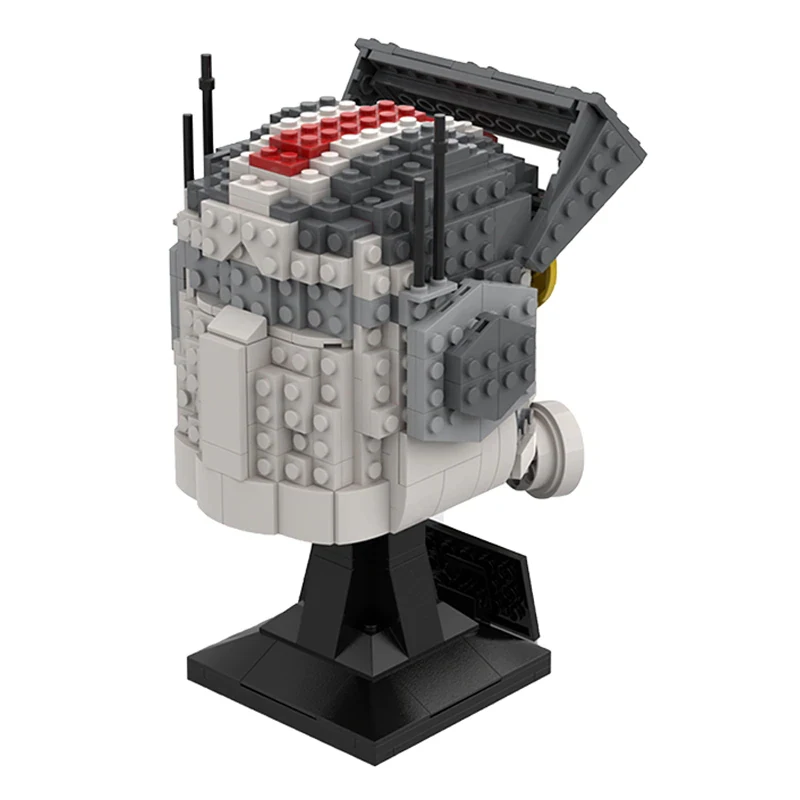 MOC Building Space Wars команда 99 клон армия плохой битч коллекционная статуя шлема