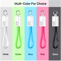 0 2m key chain charger cord wire lighting type c micro usb data short cable for iphone 11 10 mini key chain portable usb cable