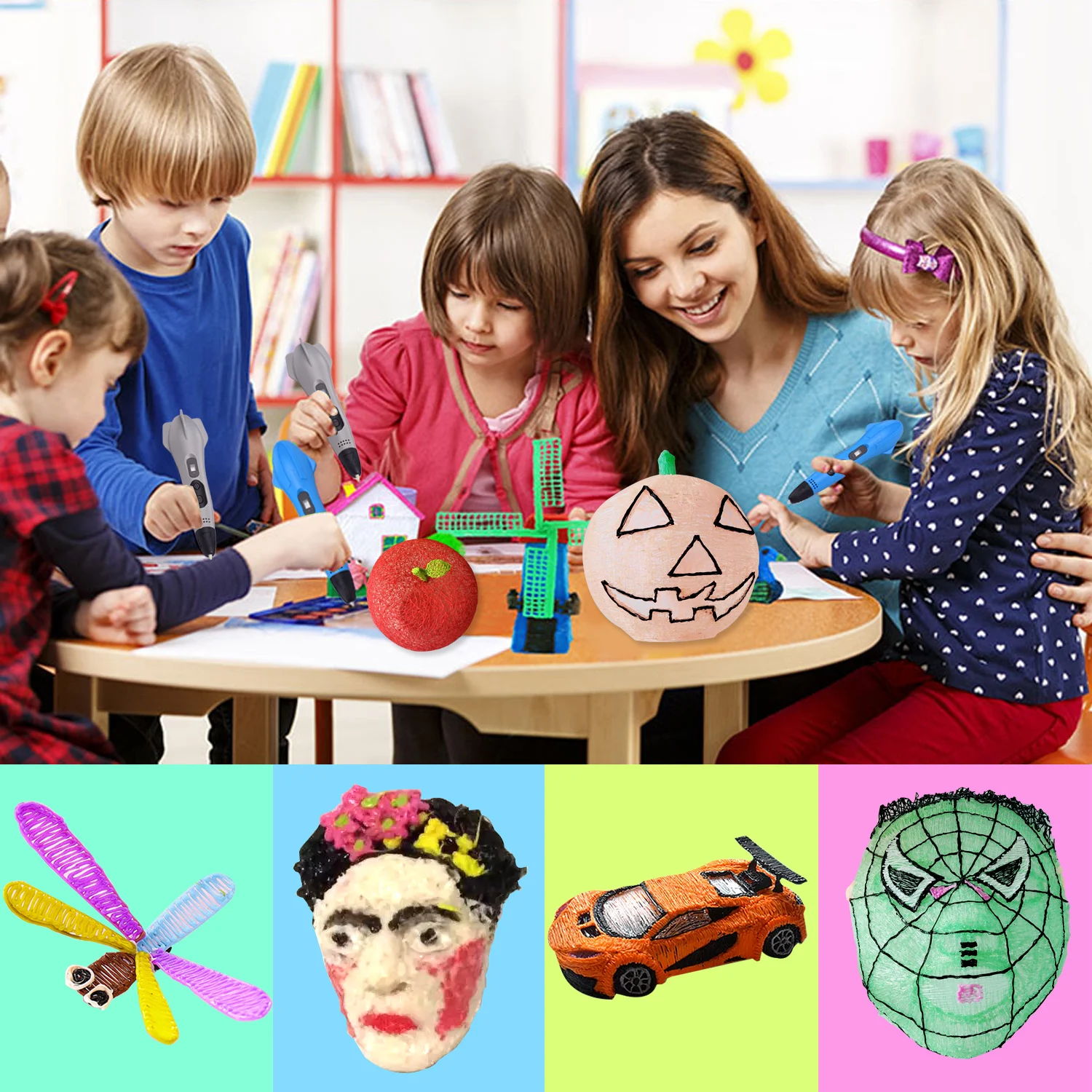 Профессиональный 3D принтер для рисования ручка ЖК экран не засорение