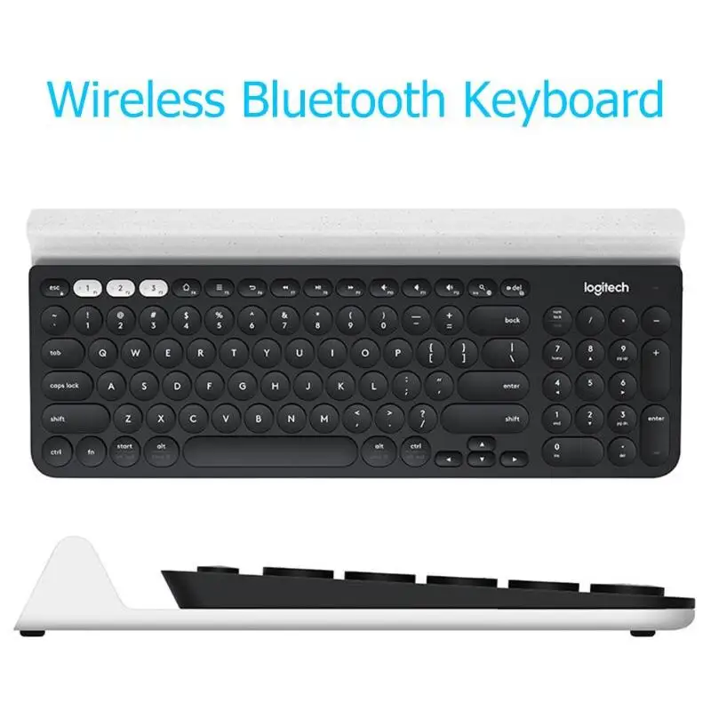 Беспроводная Bluetooth клавиатура Logitech K780 двухрежимный переключатель подключение