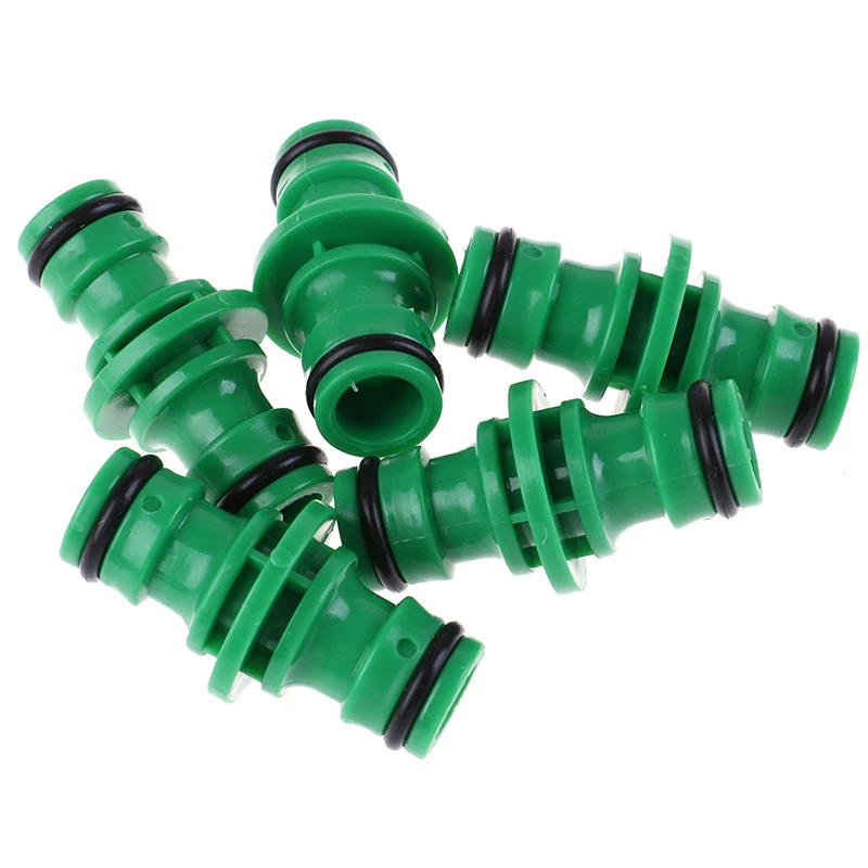 

5Pcs/lot New Garden Pipe Water Connector Quick Fix Coupler Double Port Wate Fitting