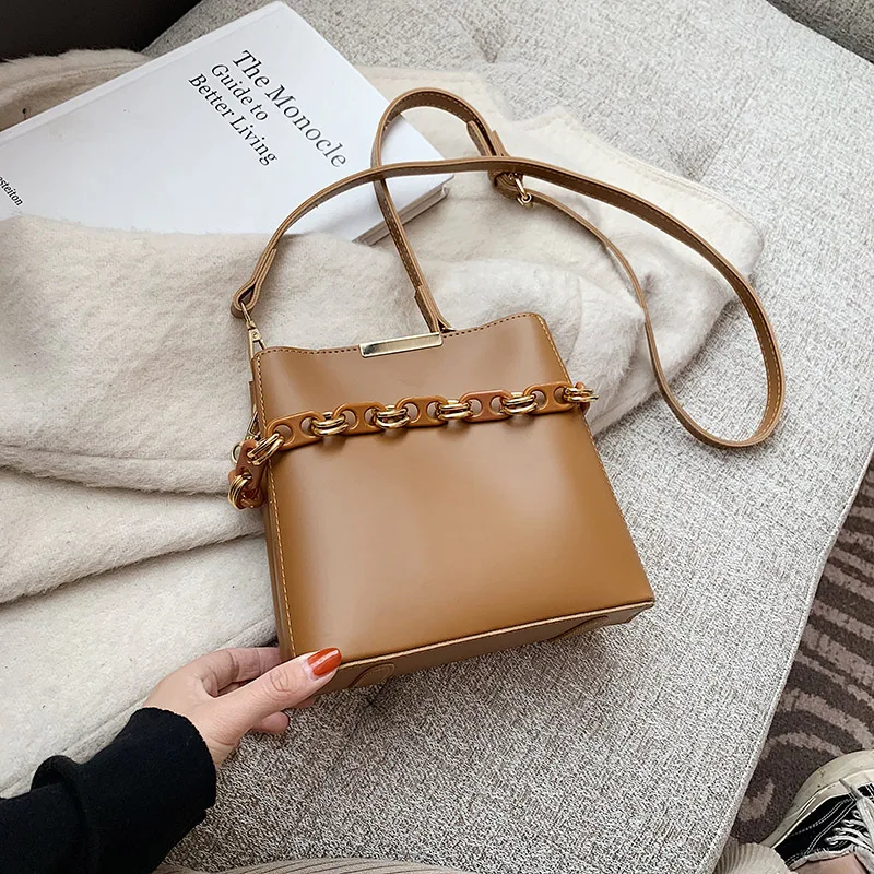 

Korean Fashion Bucket Bag 2021 New High-quality Ladies All-match Shoulder Bag Korean Version of The Net Red Messenger Bag
