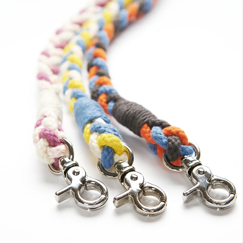 Поводок хлопковый для собак длинный поводок нескользящий 1 2 м | Дом и сад