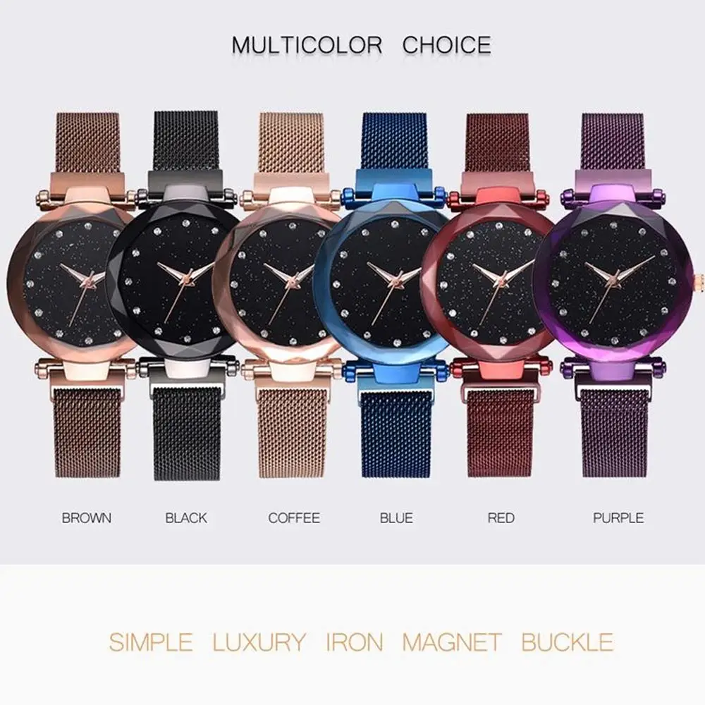 Короткие современные Кварцевые часы Женские сетчатые высококачественные сплав