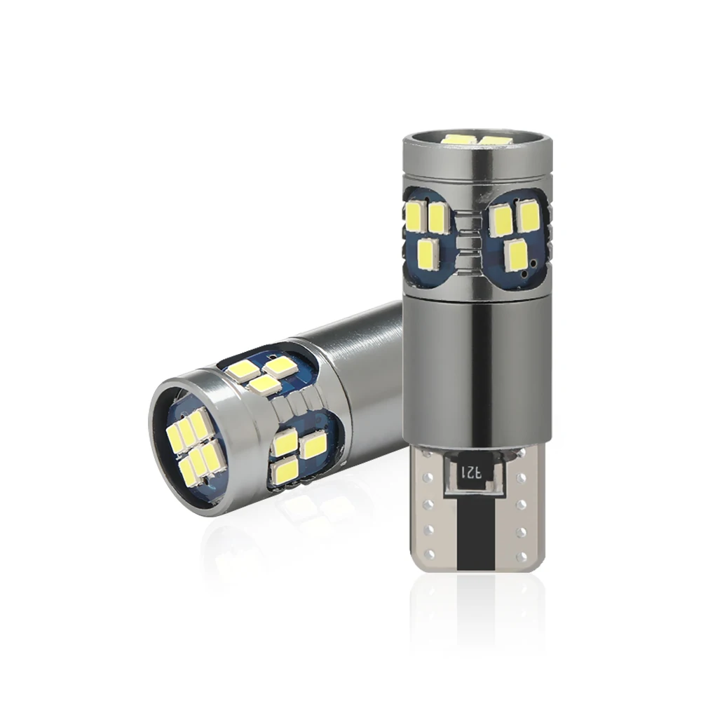 

Car signal light T10 W5W LED bulb 18SMD 2016 CANBUS chip W5W 168 194 Car interior reading light wedge side light 6500k White