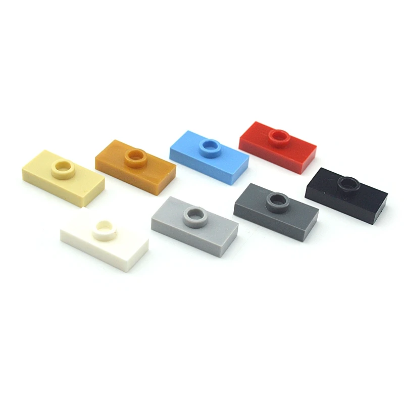 10 шт пластина кирпичное здание Совместимость Собирает Частицы 15573 1X2 стойка