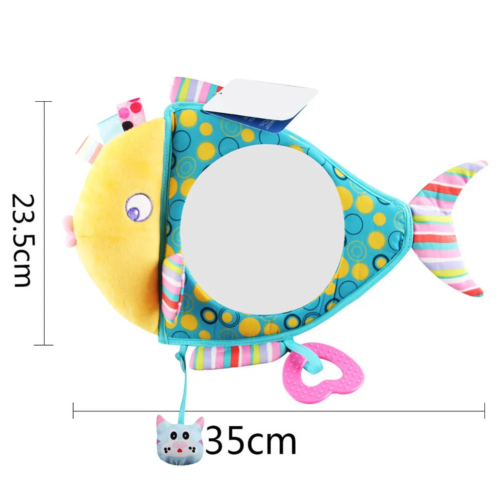 Детское акриловое зеркало на присоске заднего вида детское для детей