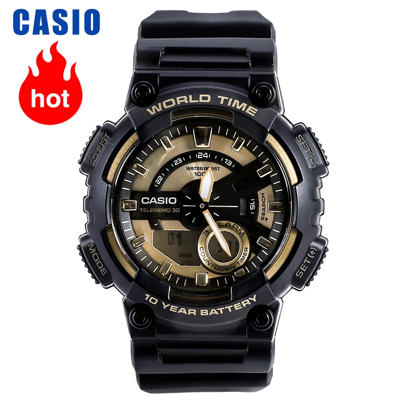 

Casio watch men's casual student sports watch AEQ-110BW-9A