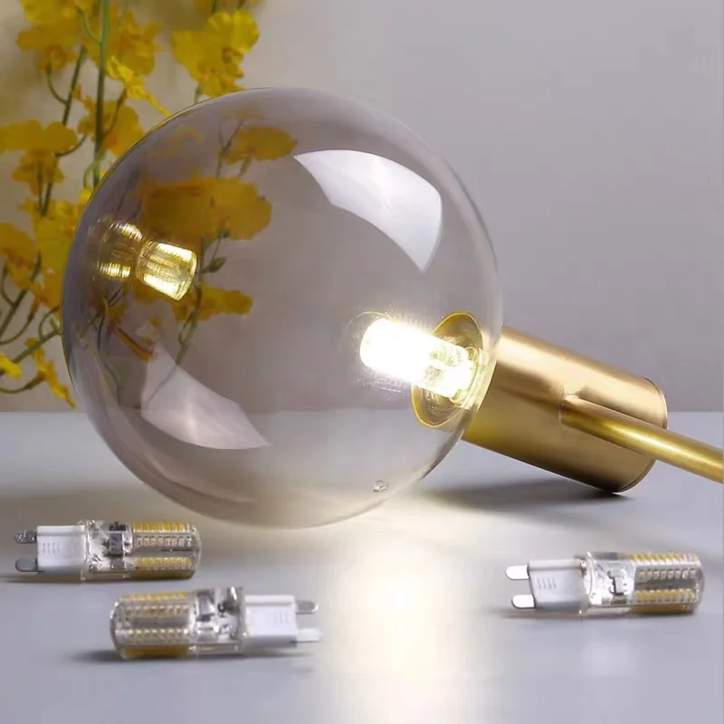 Итальянский дизайн молекула лампа кухня Остров столовая Бар стеклянная люстра с