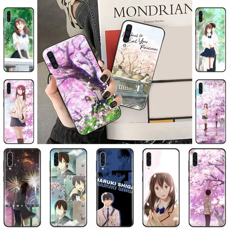 

I want to eat your pancreas anime Phone Case For Samsung galaxy A S note 10 7 8 9 20 30 31 40 50 51 70 71 21 s ultra plus