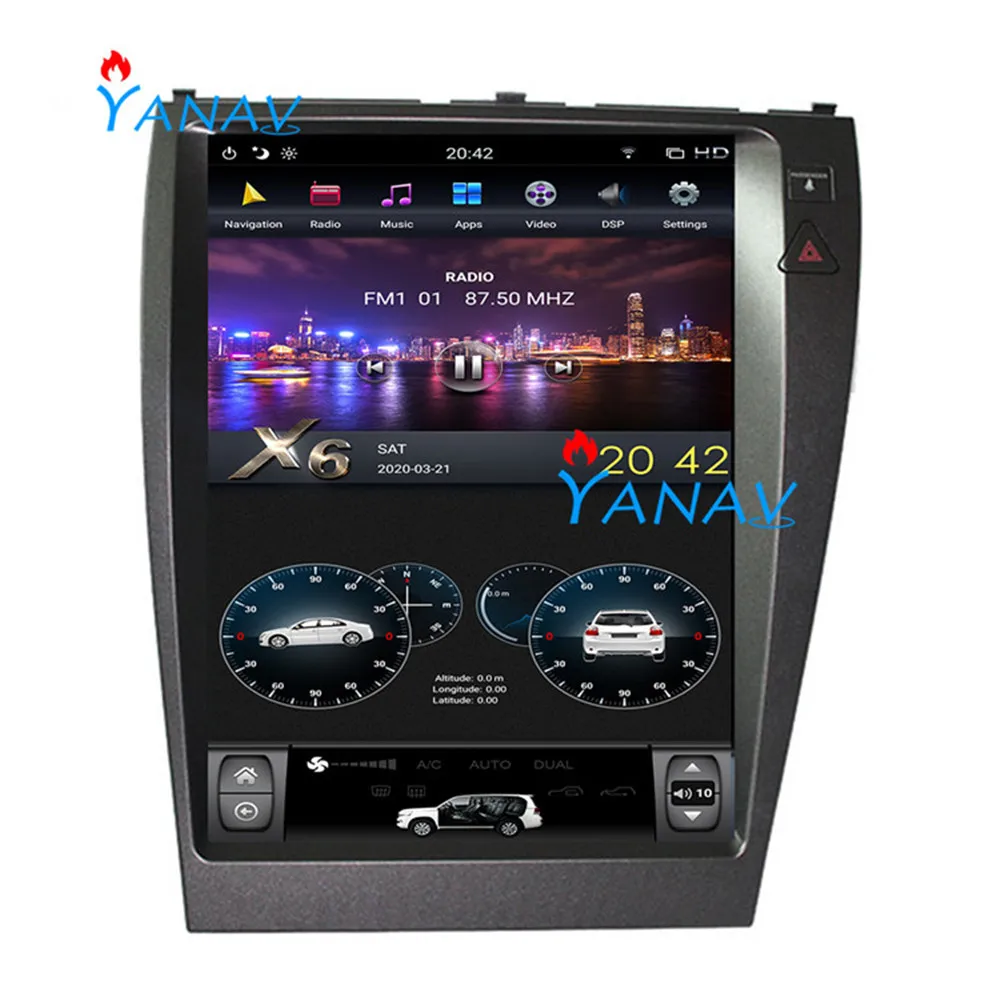 

Android Tesla style Vertical Screen for Toyota-Lexus ES240/ES350 2016-2018 GPS Navigation DVD Player Multimedia Stereo Unit