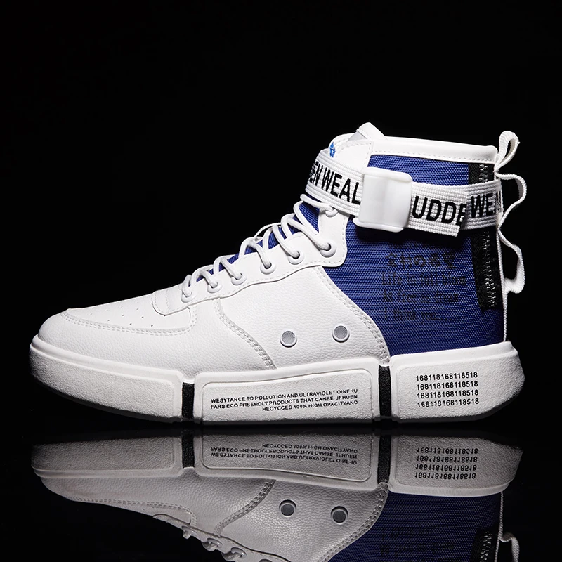 Брендовые дизайнерские модные мужские кроссовки с пряжкой на ремешке Мужские