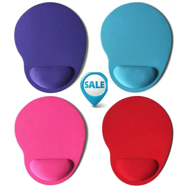 

Dropshipping Solid Color Mouse Pad EVA Wristband Gaming Mousepad Mice Mat Comfortable Mouse Pad Gamer For PC Laptop