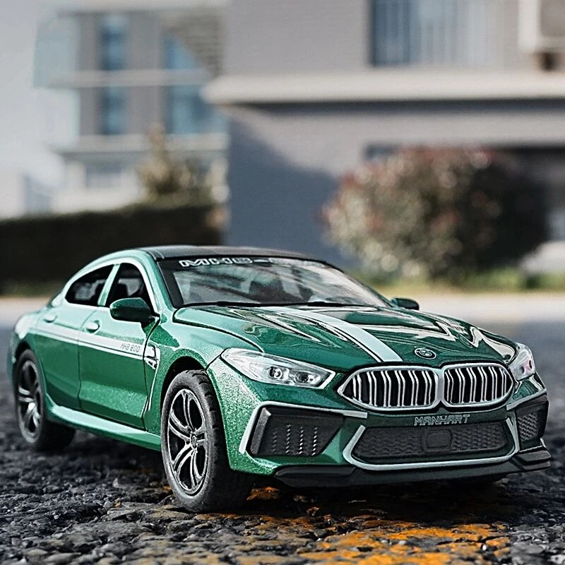 Новинка 1:32 BMW M8 литые автомобили и игрушечные Автомобили Коллекционная