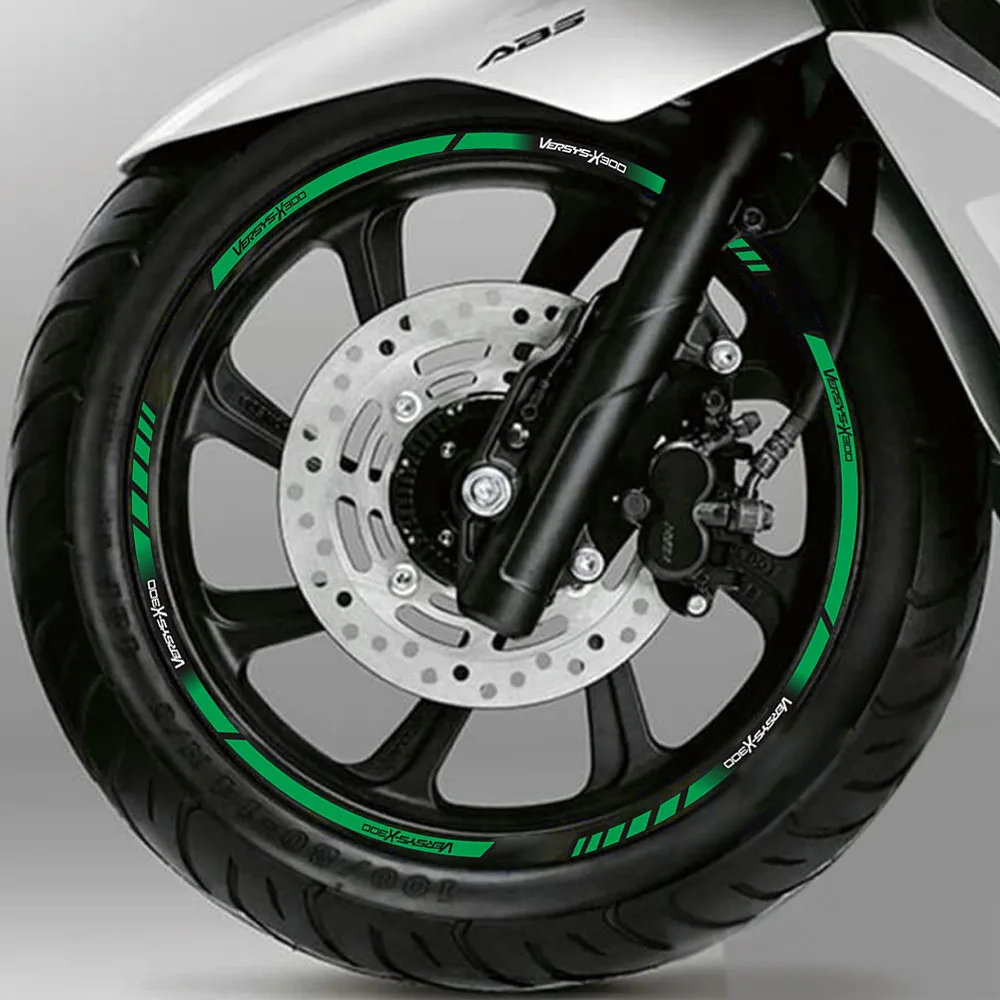 Наклейки на колеса мотоцикла Светоотражающие Обода водонепроницаемые наклейки
