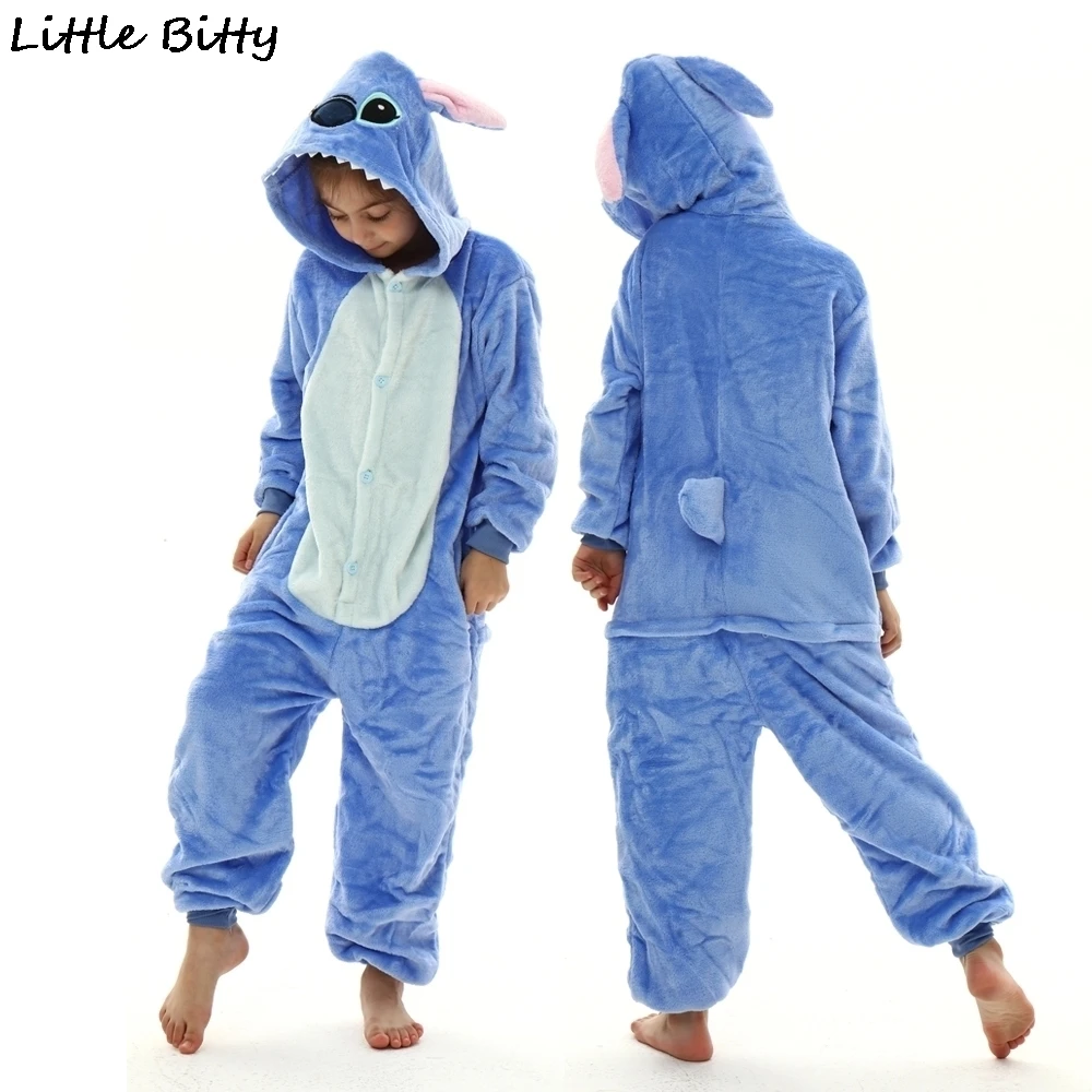 Детская Пижама-кигуруми в виде животных панда тигр динозавр |