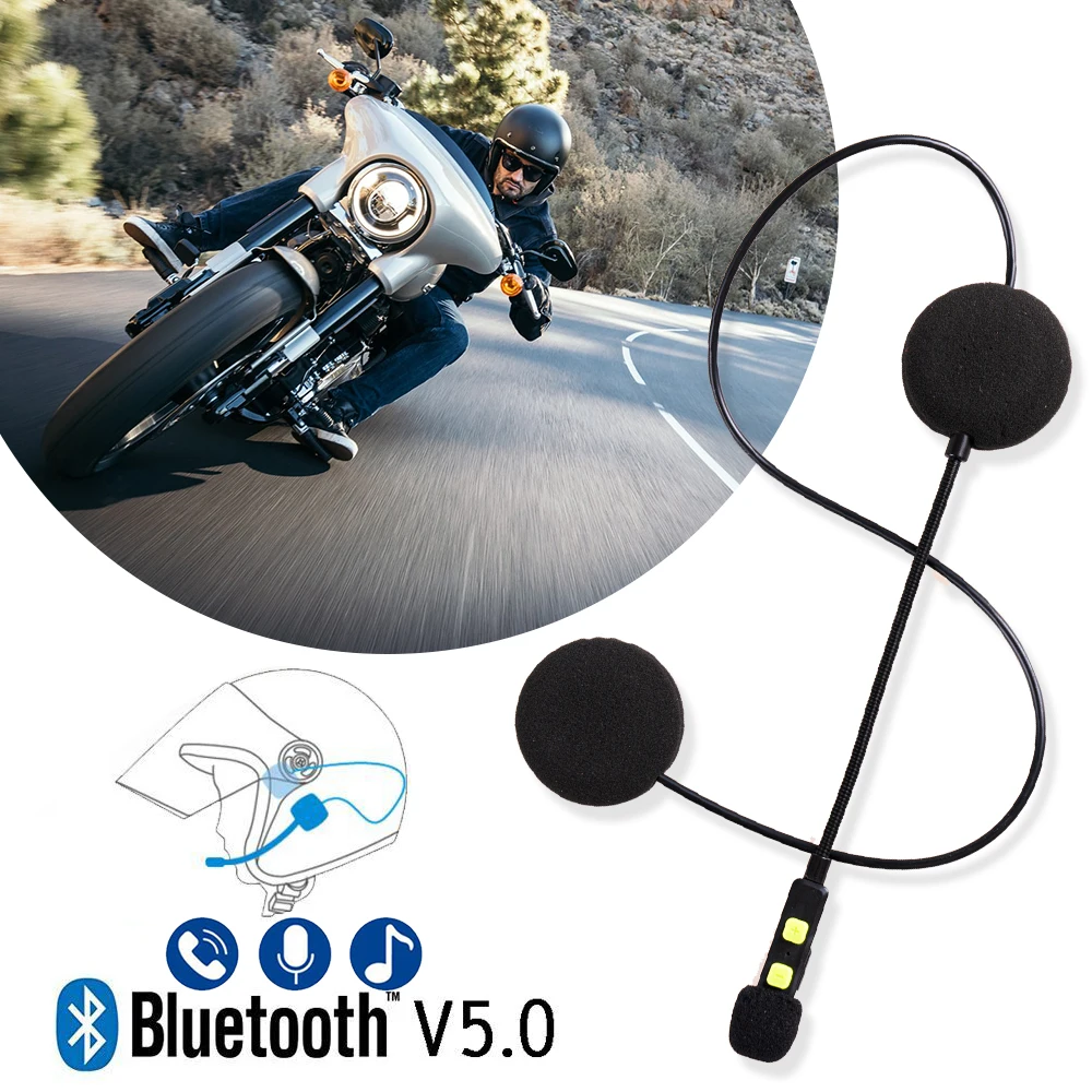 Bluetooth-гарнитура Vcoros Moto rcycle 5,0 для наушников, MP3, GPS