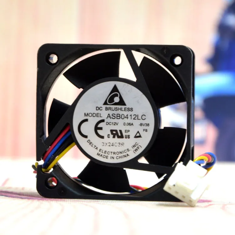 Delta 4013 ASB0412LC BV38 12V 0.06A 4 провода Вентилятор охлаждения|cooling fan|cooling fan 12v12v cooling |