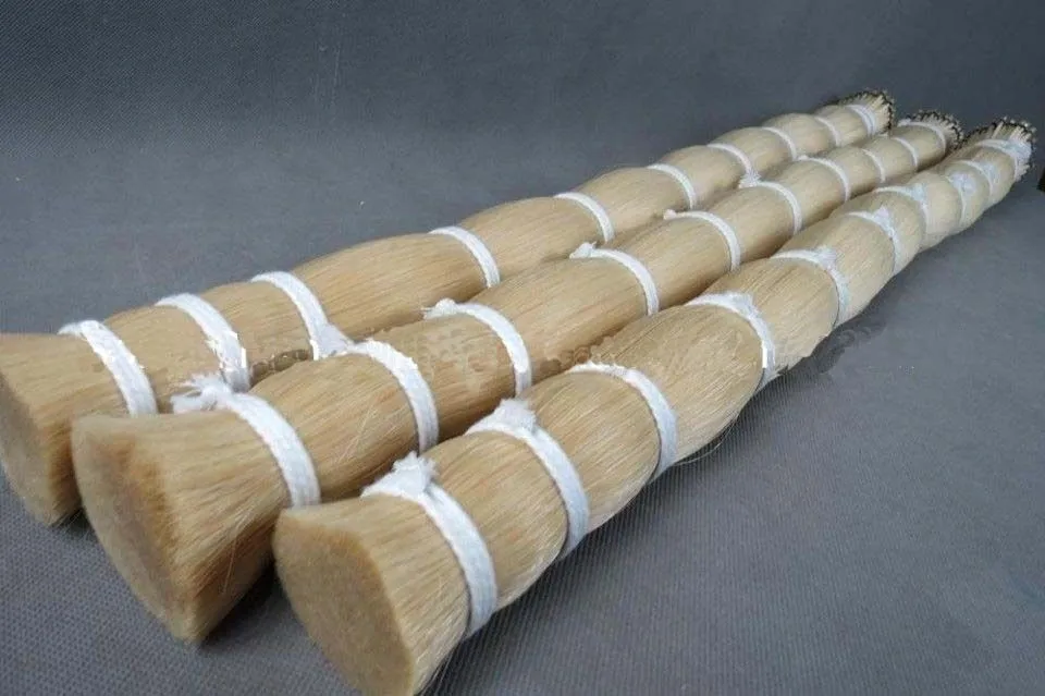 250 г конский волос AAA + детали для банта из белой лошадиной шерсти монгольские