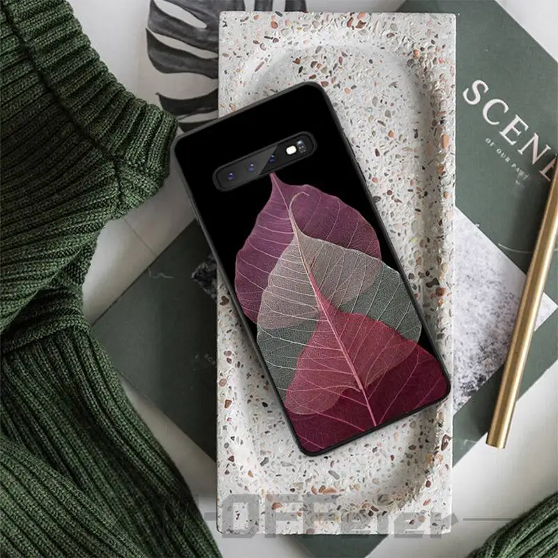 

Leaves Piece Phone Case Back Shell For Samsung Galaxy A10 A20 A21 A30S A40 A50 A51 A70 A71 Note 8 9 10 Cases Cover
