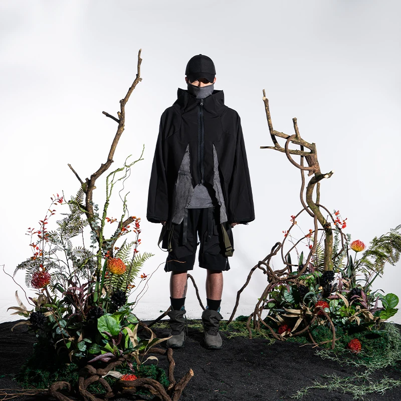 Куртка составного кроя из денима для школьников 21 Вт