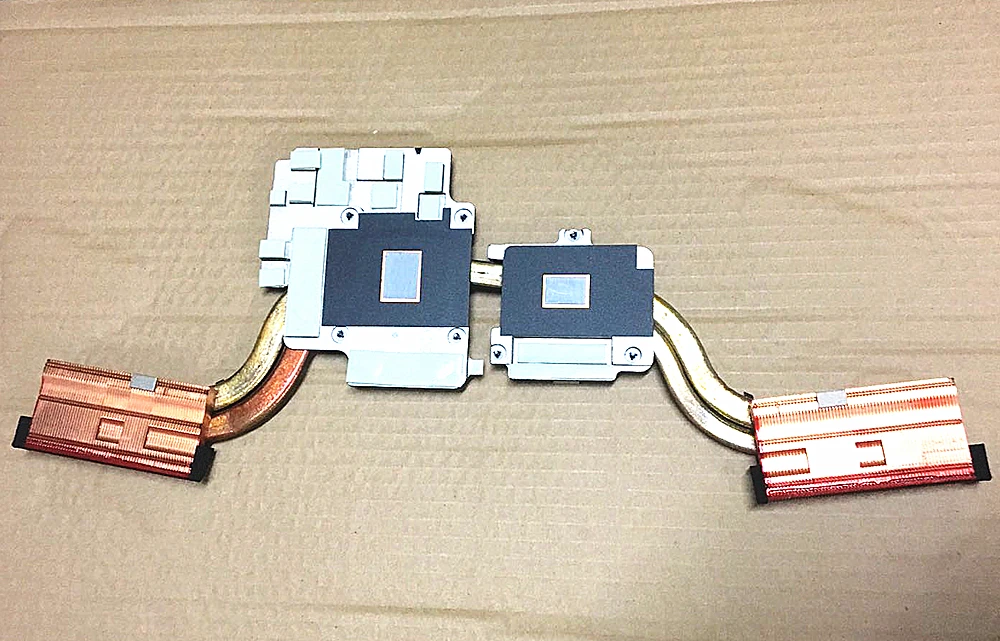 Новый ноутбук процессор/GPU радиатор охлаждения радиатора Вентилятор Для Lenovo