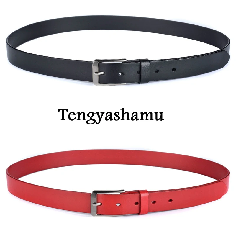 

Luxury Belt Top Cow Leather Belts Alloy Buckle Genuine Leather Vintage Pin Buckle Ceinture Womens Belts Free Shipping