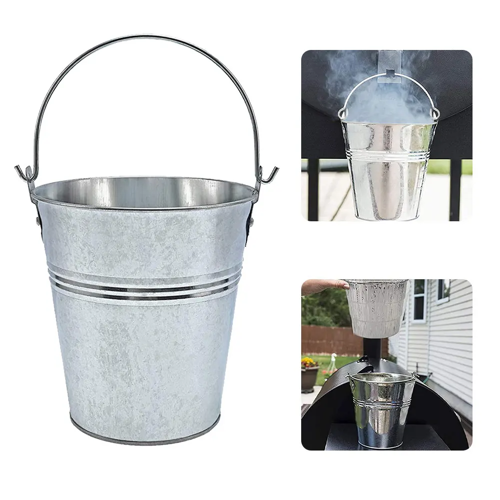 Ведро для смазки барбекю ведро капельного гриля с 10 упаковками набор одноразовых