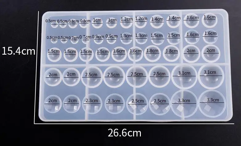 Различные Формы Большой силиконовые формы смола ювелирных украшений Hand-Made