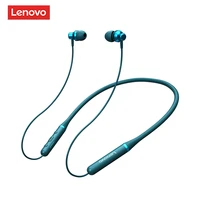 lenovo xe05 earphone bluetooth 5 0 magnetic neckband earphones ipx5 waterproof sport wireless headphones with mic 105mah
