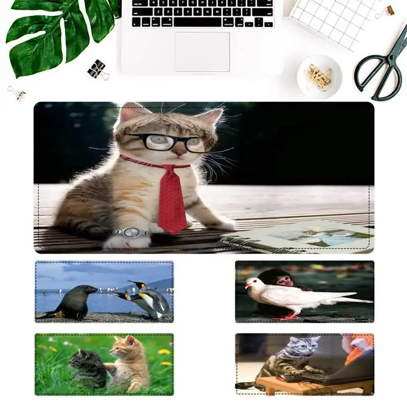 

Accessories Funny Cute Cats animal Gaming Mouse Pad PC Laptop Gamer Mousepad Anime Antislip Mat Keyboard Desk Mat For Overwatch