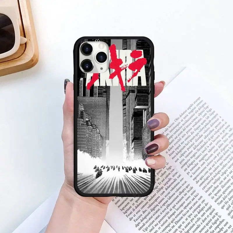 

Akira 1988 Film Japanese Anime Phone Cases for iPhone 11 12 pro XS MAX 8 7 6 6S Plus X 5S SE 2020 XR Luxury brand shell