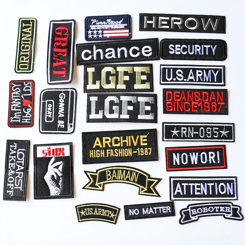 Комплект из 2 предметов морской пехоты США значок Вышитые заплаты для одежды DIY