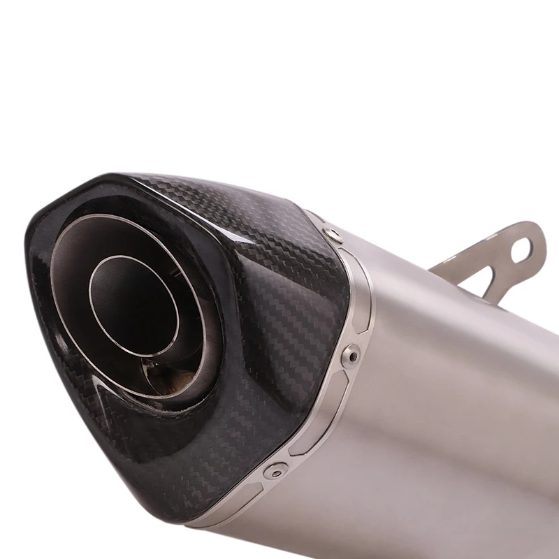 

Slip On For Kawasaki Z900 Ninja 900 2020 2021 Motorcycle System Exhaust Pipe Muffler Tip Silencer Connector Tube Titanium Alloy