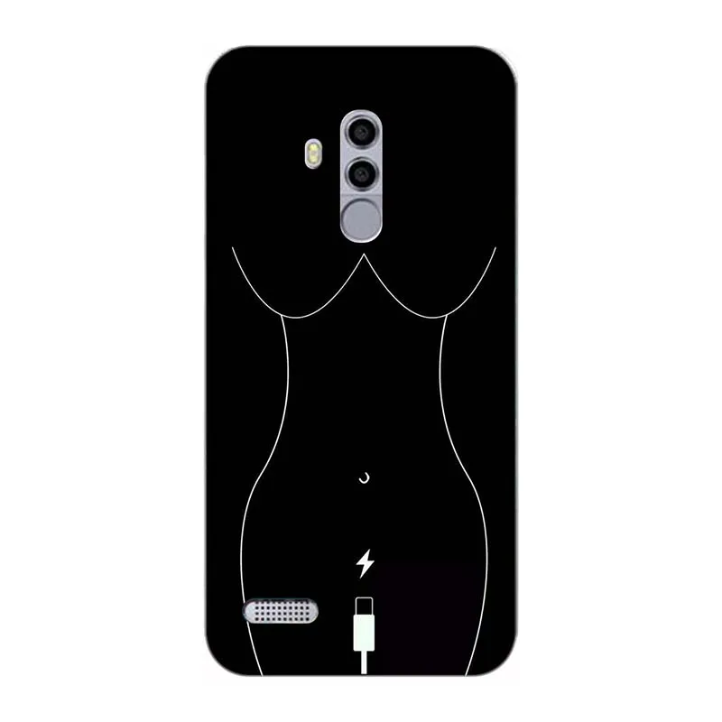 A119 Мягкий чехол из ТПУ с принтом для Leagoo T8S оригинальные чехлы для телефона силиконовые чехлы цветок Para красочные Coque для Leagoo T8 S HD - Цвет: A119