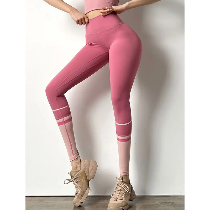 

2021 New Sport Pants Push Up Leggings For Women Gym Fitness Legging High Waist Squat Proof Sports Running Workout Leggins