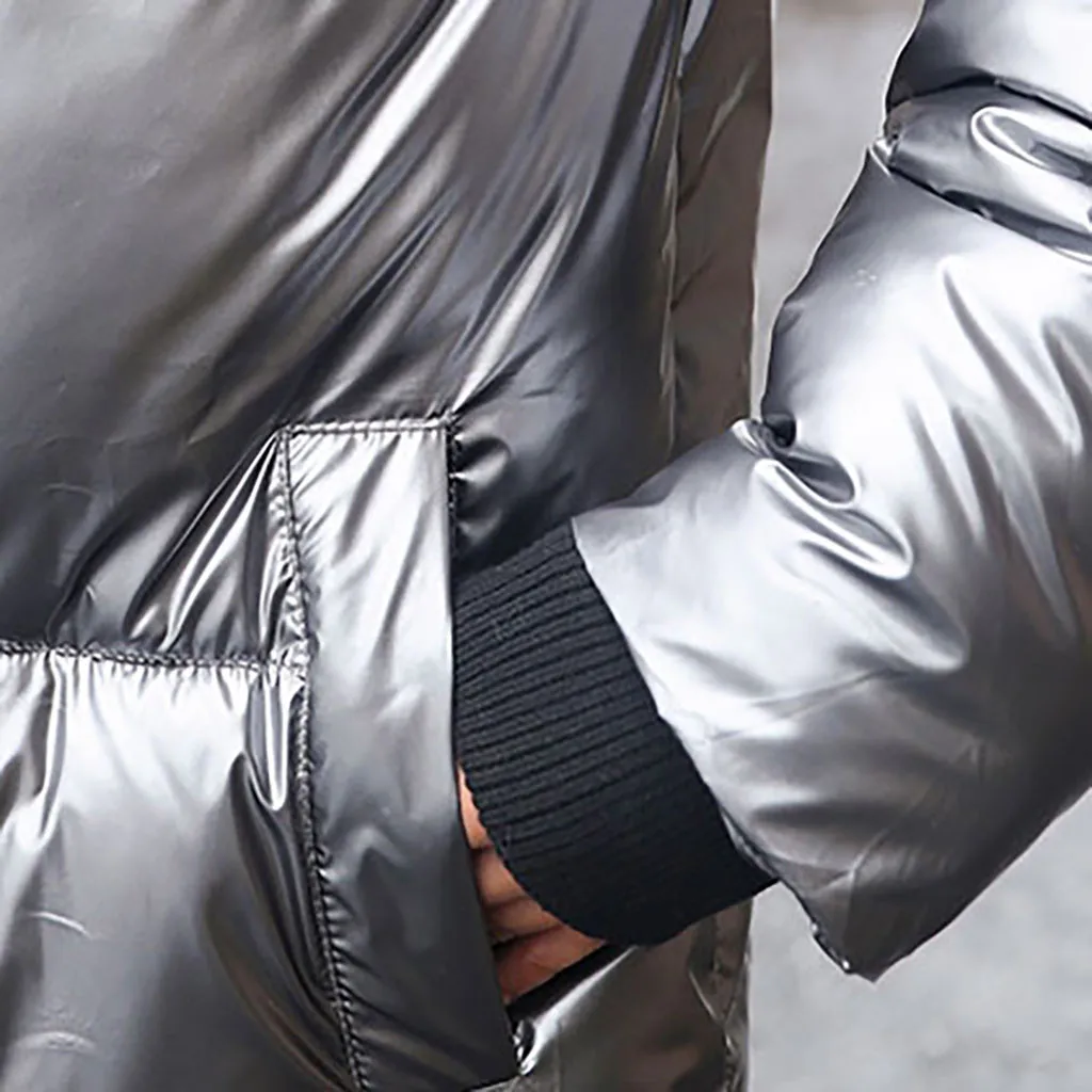 Женские пальто из искусственного меха зима 2019 Длинные парки для женщин плотное