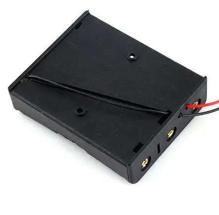 HJXY 18650 Батарея чехол для хранения коробка Пластик держатель с проволочные выводы