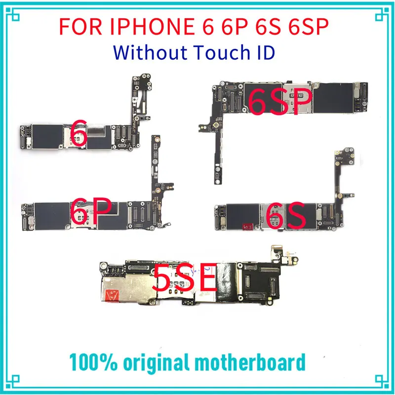 Оригинальная Заводская разблокированная материнская плата для iPhone 6 Plus 6S без Touch