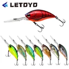 LETOYO 21 г 70 мм Воблеры для Глубоководной Рыбалки Приманка-погремушка Снасти для рыбной ловли в пресной и соленой воде