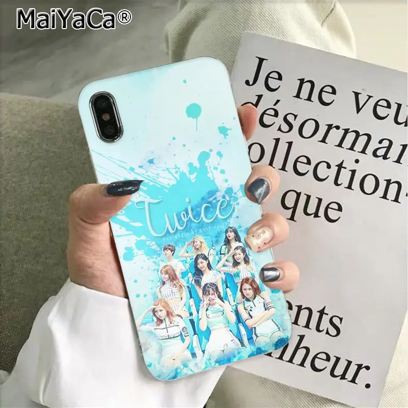 5 MaiYaCa Twice Mina Momo Kpop Новое поступление Модный чехол для телефона для iphone 11 pro 8 7 66S Plus X 5S SE XS XR XS MAX - Цвет: 5