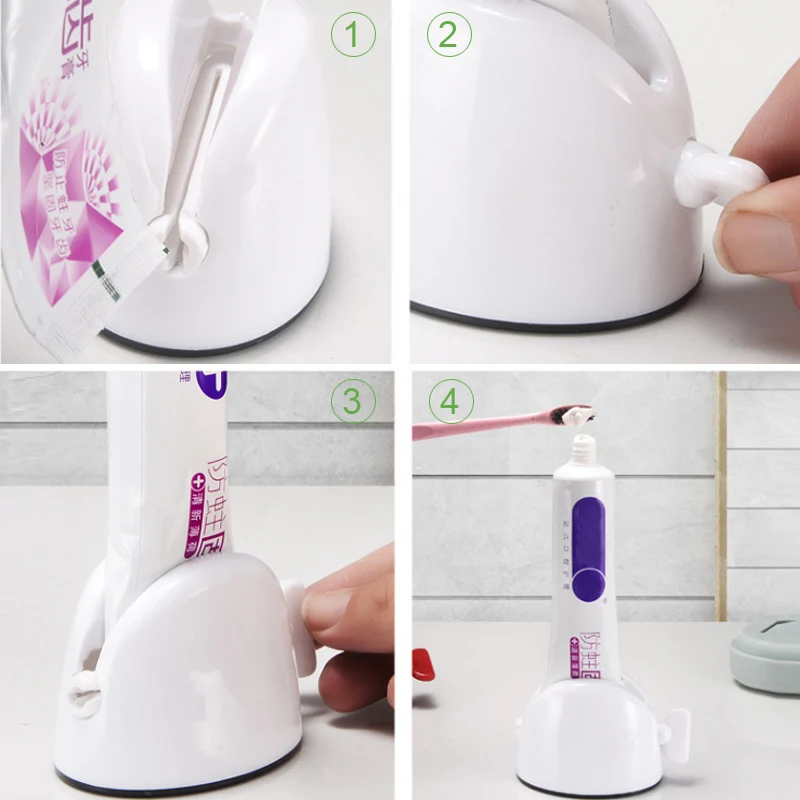 Отжиматель зубной пасты отжиматель для чистки лица Держатель сиденья диспенсер