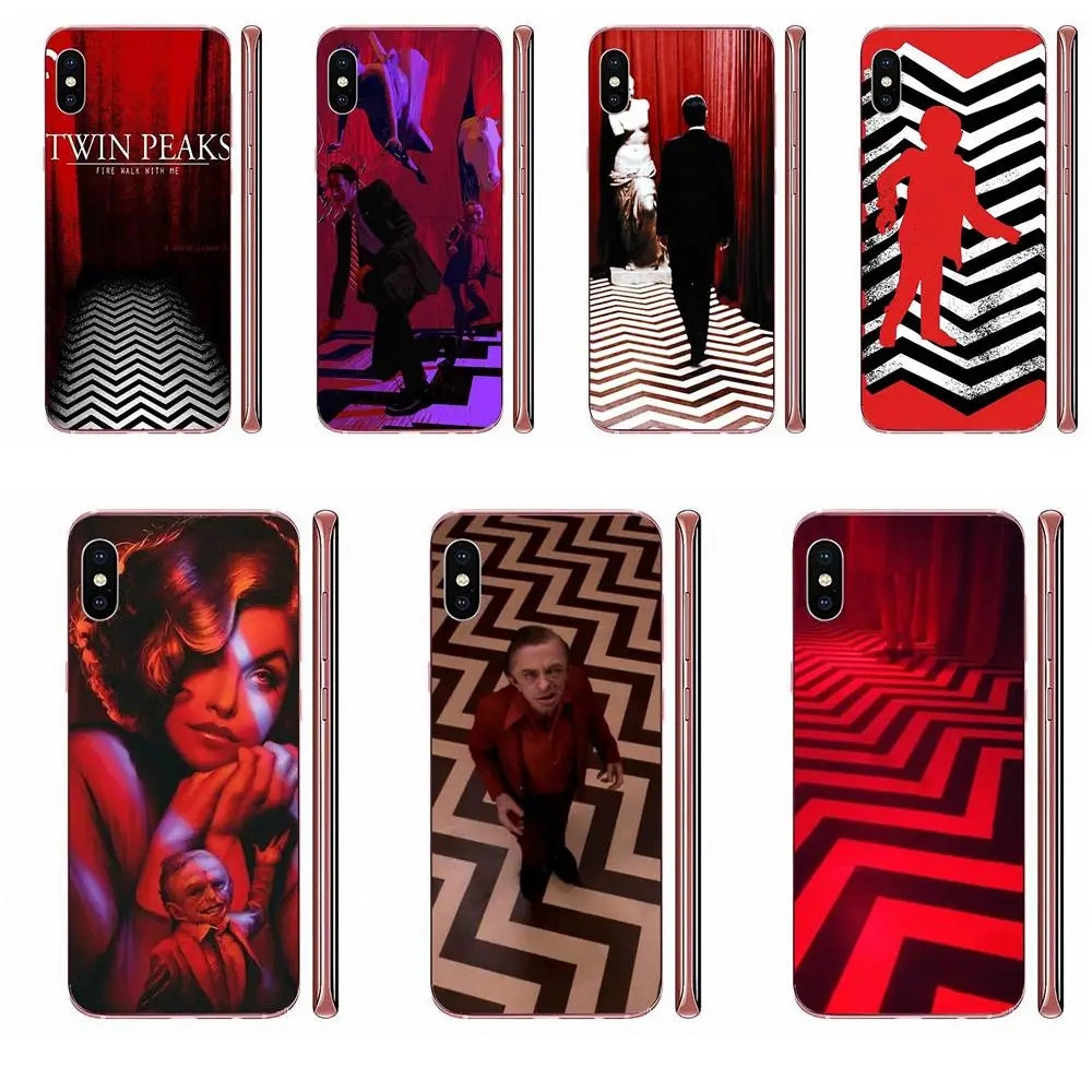 Мягкие сумки чехлы для Xiaomi Redmi 3 3S 4 4A 4X 5 6 6A 7 K20 Note 2 5A Plus Pro Welcome To Twin Peaks Red|Бамперы| |