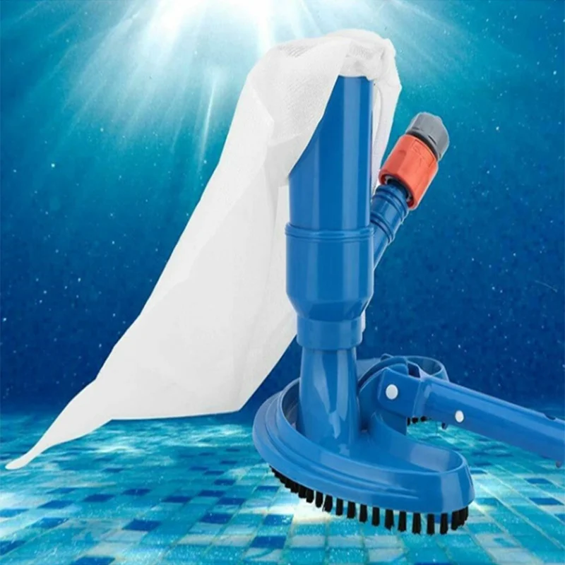 

Swimming Pool Vacuum Cleaner Cleaning Tool Suction Head Pond Fountain Spa Pool Vacuum Cleaner Brush EU/US