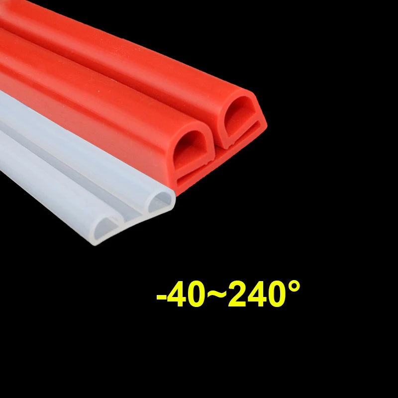 

Double E High Temperature Resistant Silicone Seal Solid foam Car Sealing Bar Oven Freezer Door Steaming Machine Weatherstrip