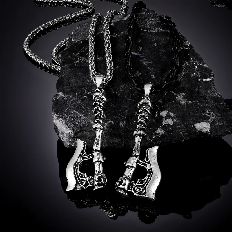 Nordic Викинги кельтский волк Ворон подвеска в виде топора вегвизир скандинавский