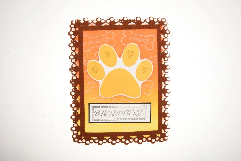 GJCrafts надпись Я люблю свою собаку штампы для резки следов новинка 2020 скрапбукинга