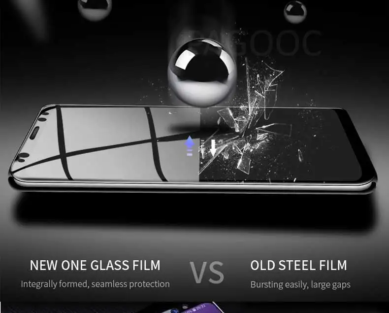 200D защитное стекло с закругленными краями для samsung Galaxy S8 S9 S10 Plus S10E S7 Note 8 9 10 защитная пленка из закаленного стекла