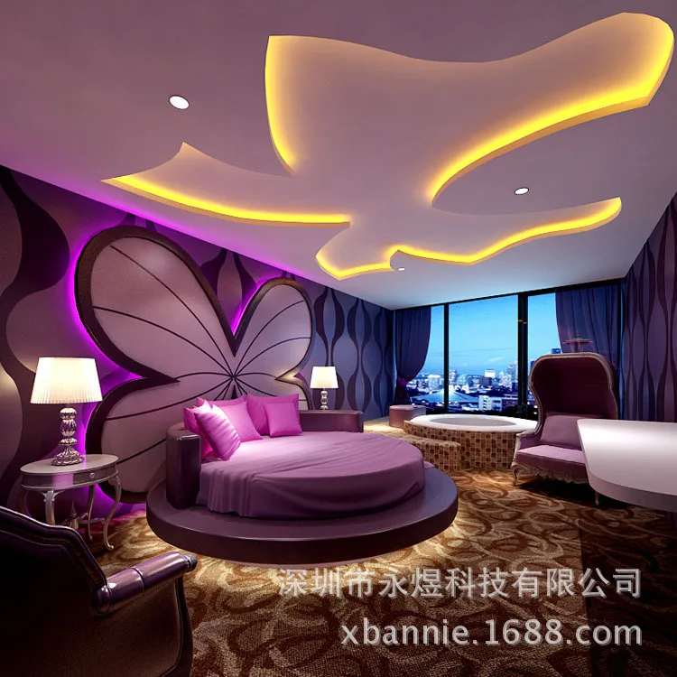 3D Визуальный бесшовный Фреска отель великолепный теплый океан пляжный